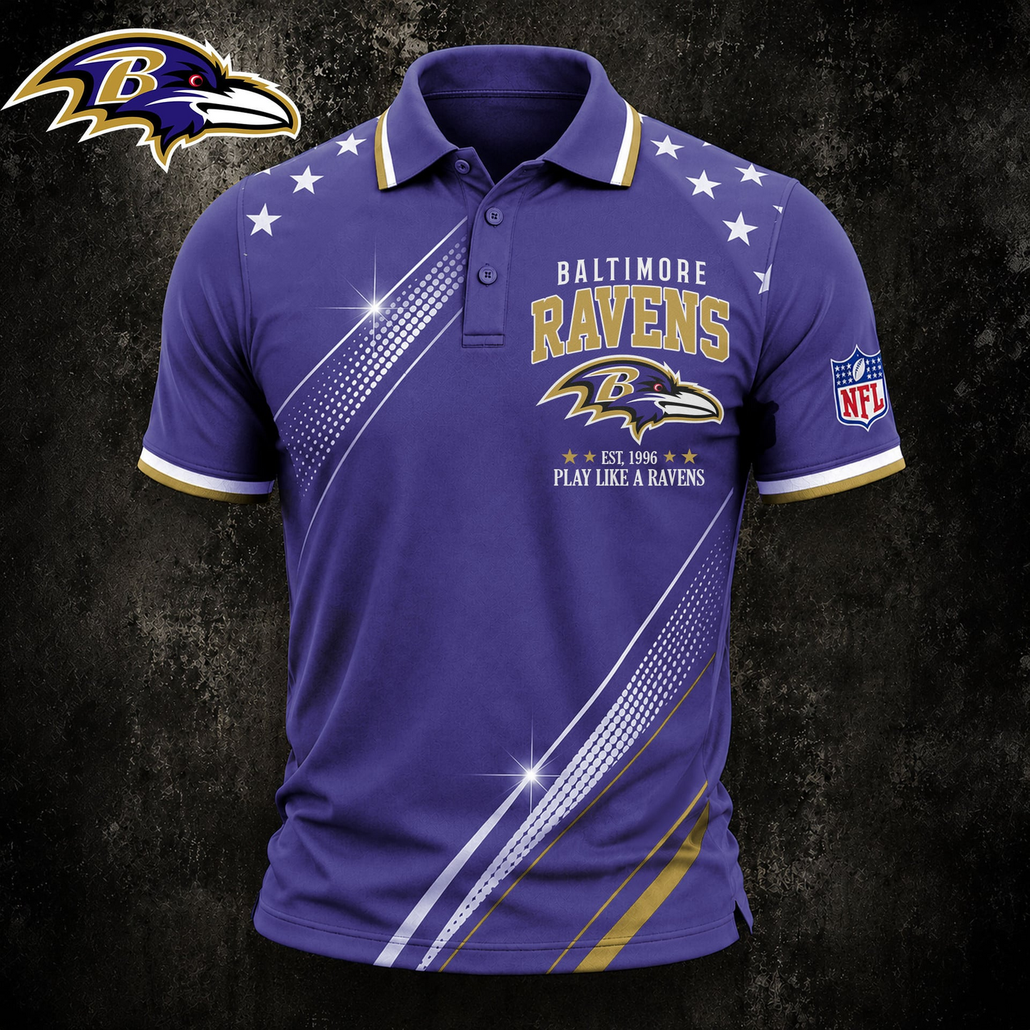 BAL Premium NFL All-Star Game Day Polo Shirt 2406
