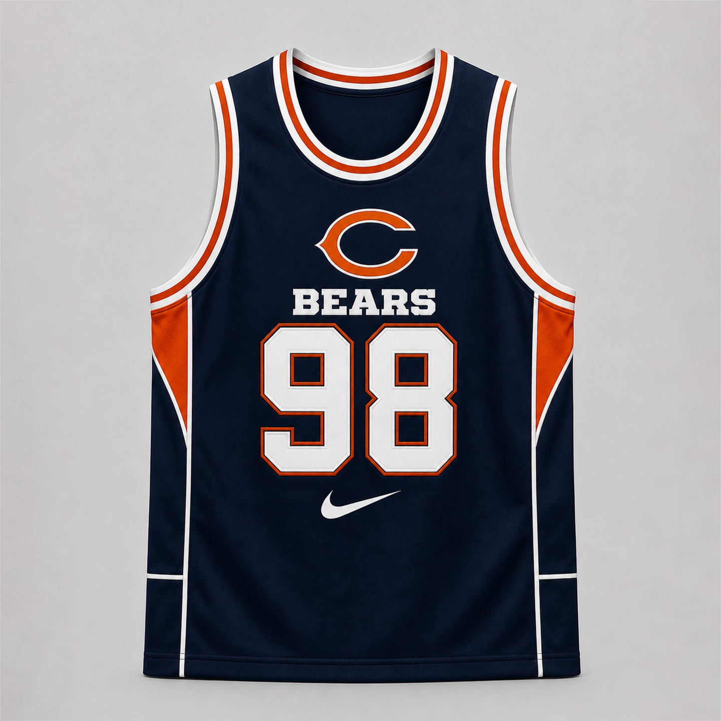 CHI Premium NFL Custom Basketball Tank Top For Men And Women 2406