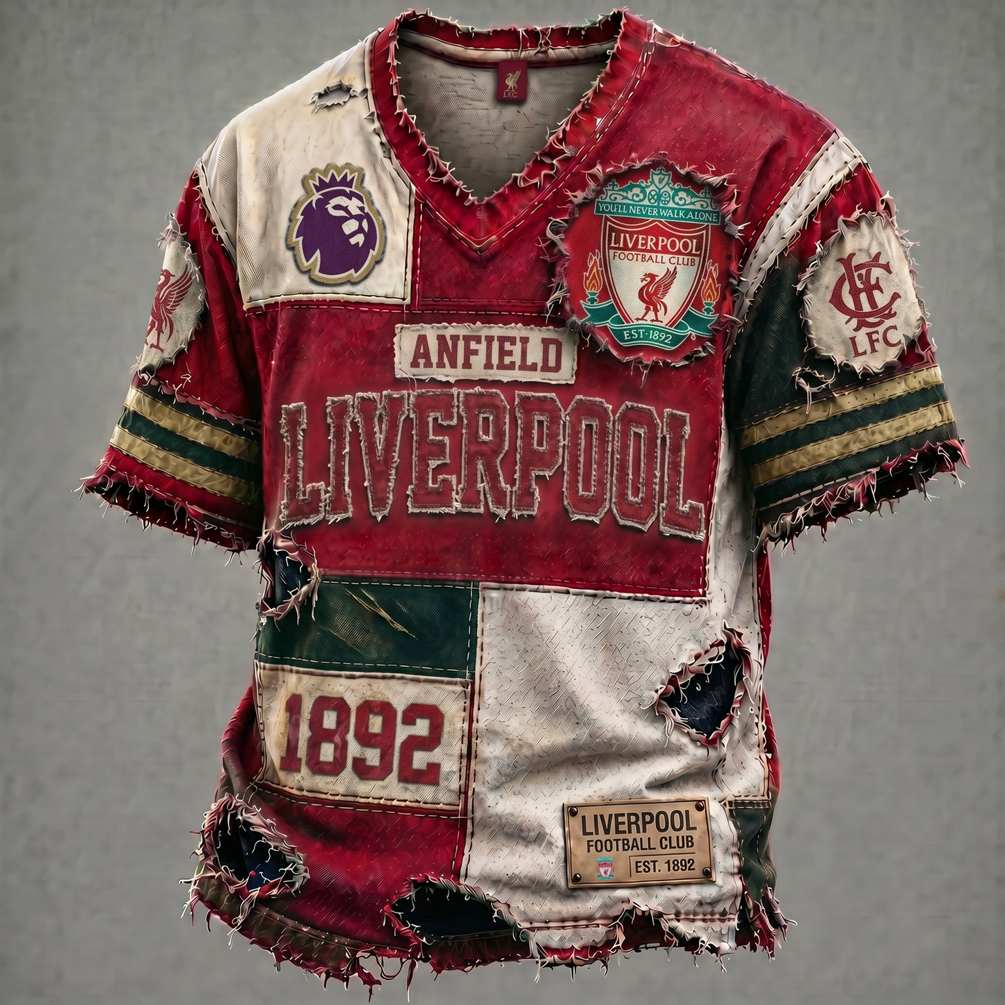 LIV X EPL Premium V-Neck T-shirt Gift For Fans 0106