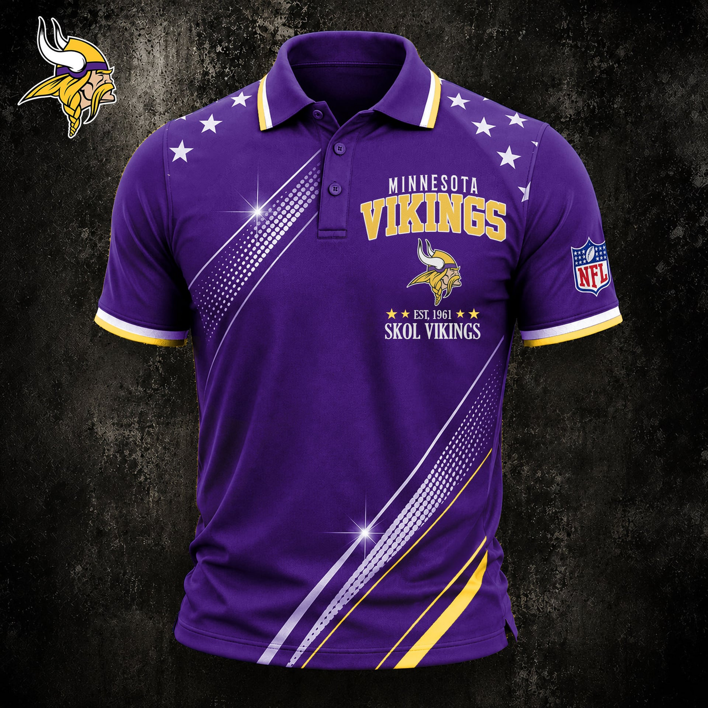 MIN Premium NFL All-Star Game Day Polo Shirt 2406