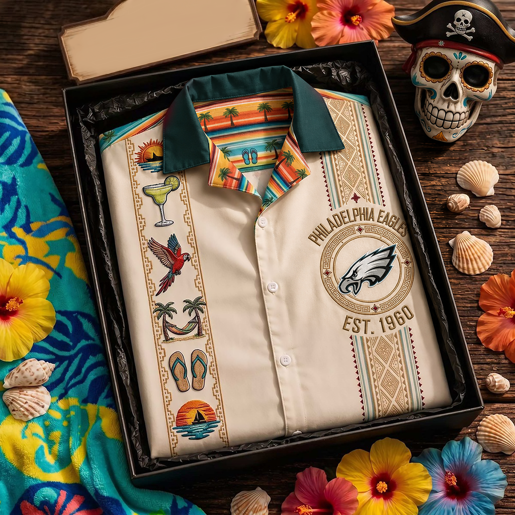 PE x NFL Premium Hawaiian Shirt 190626