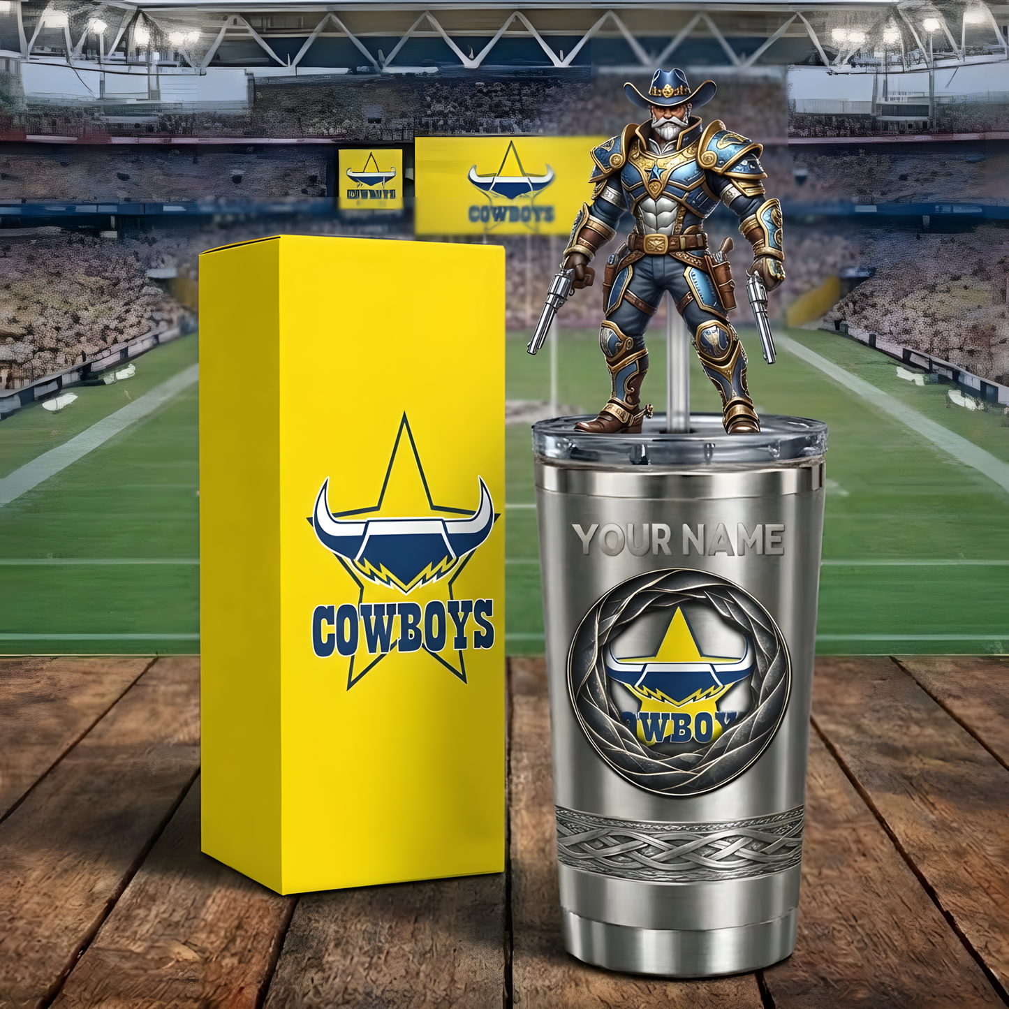 PREMIUM MASCOT X NQC TUMBLER LIMITED EDITION NDT LVH 270226