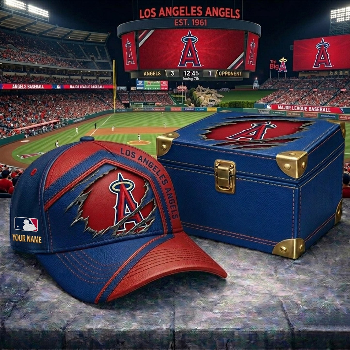 PREMIUM MLB X LAA CRACK CUSTOM NAME HAT NDT NHM 260526