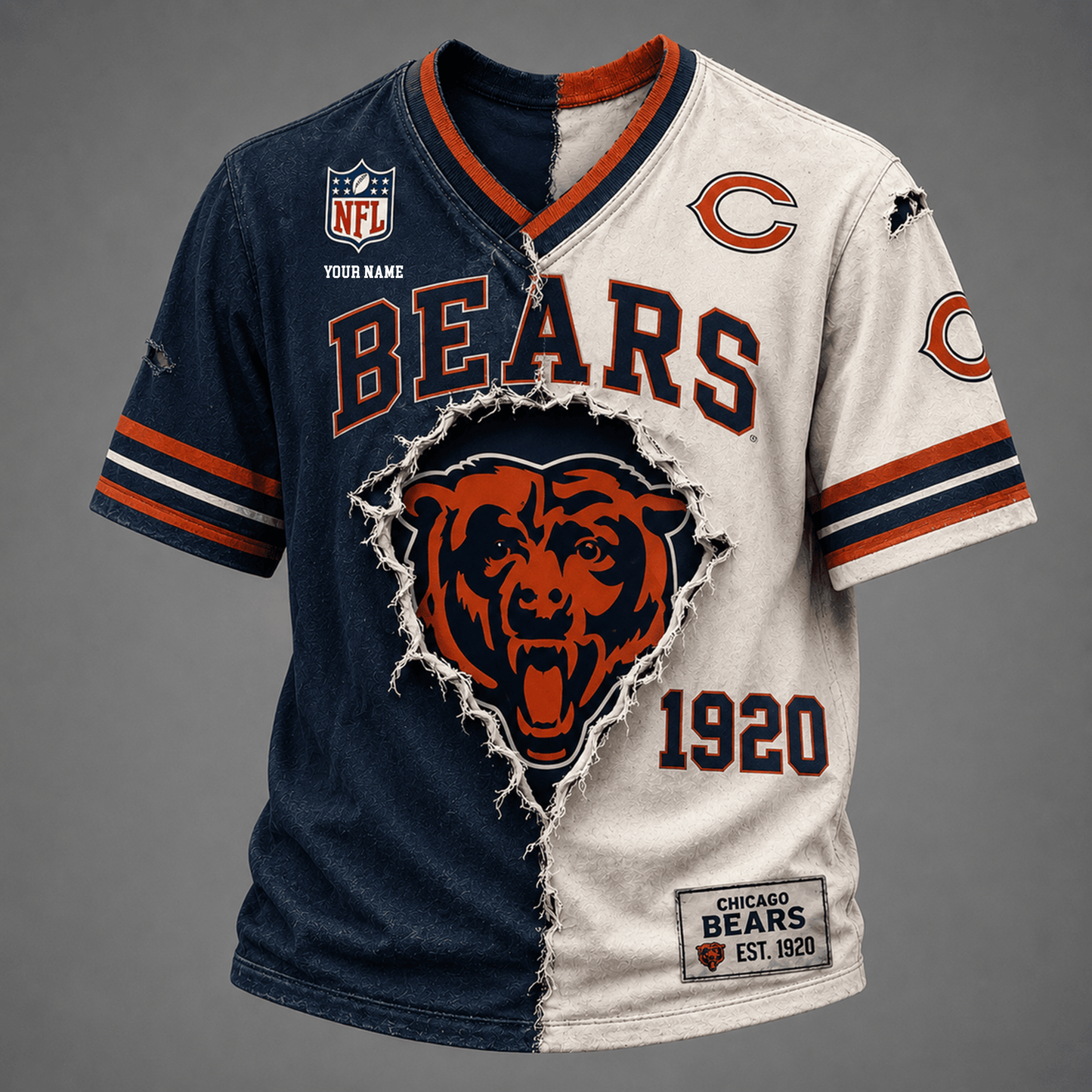 PREMIUM NFL X CB GAME DAY V-Neck T Shirt FOR SUMMER HOLIDAY NDT VHM 050626