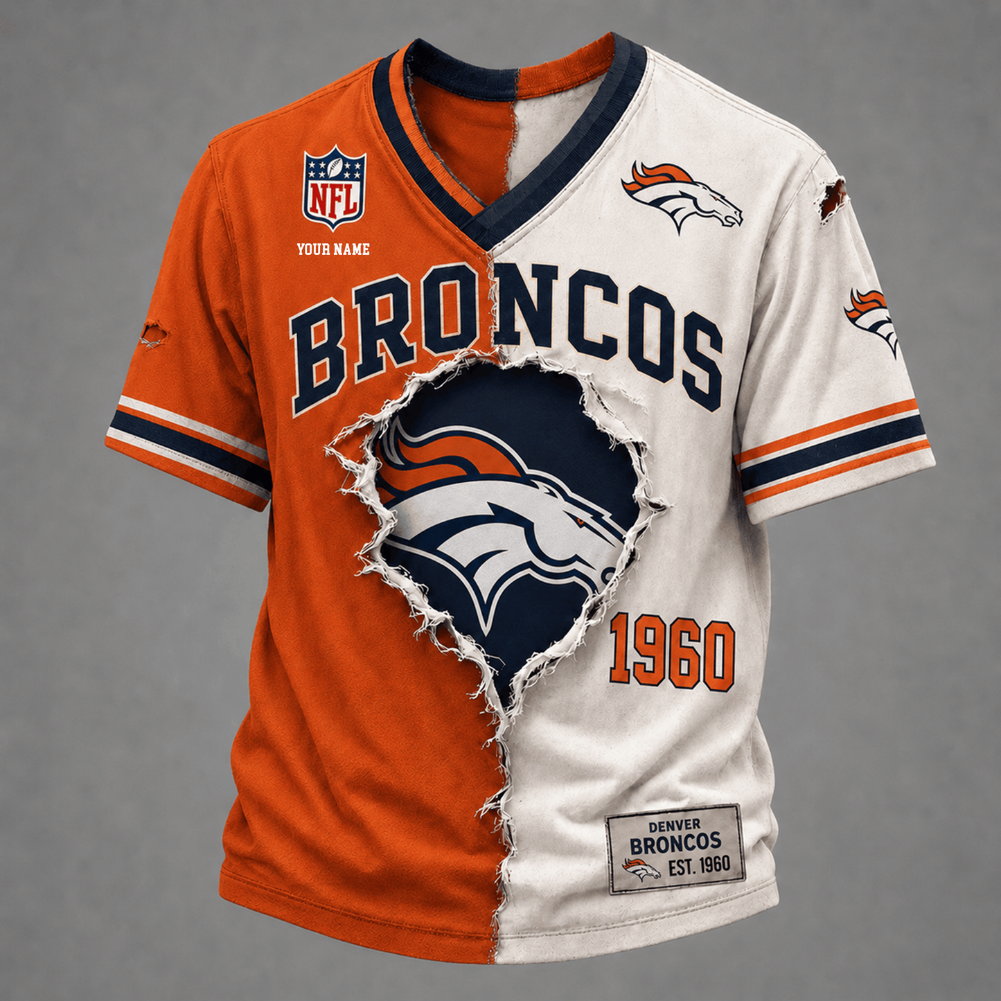 PREMIUM NFL X DB GAME DAY V-Neck T Shirt FOR SUMMER HOLIDAY NDT VHM 050626