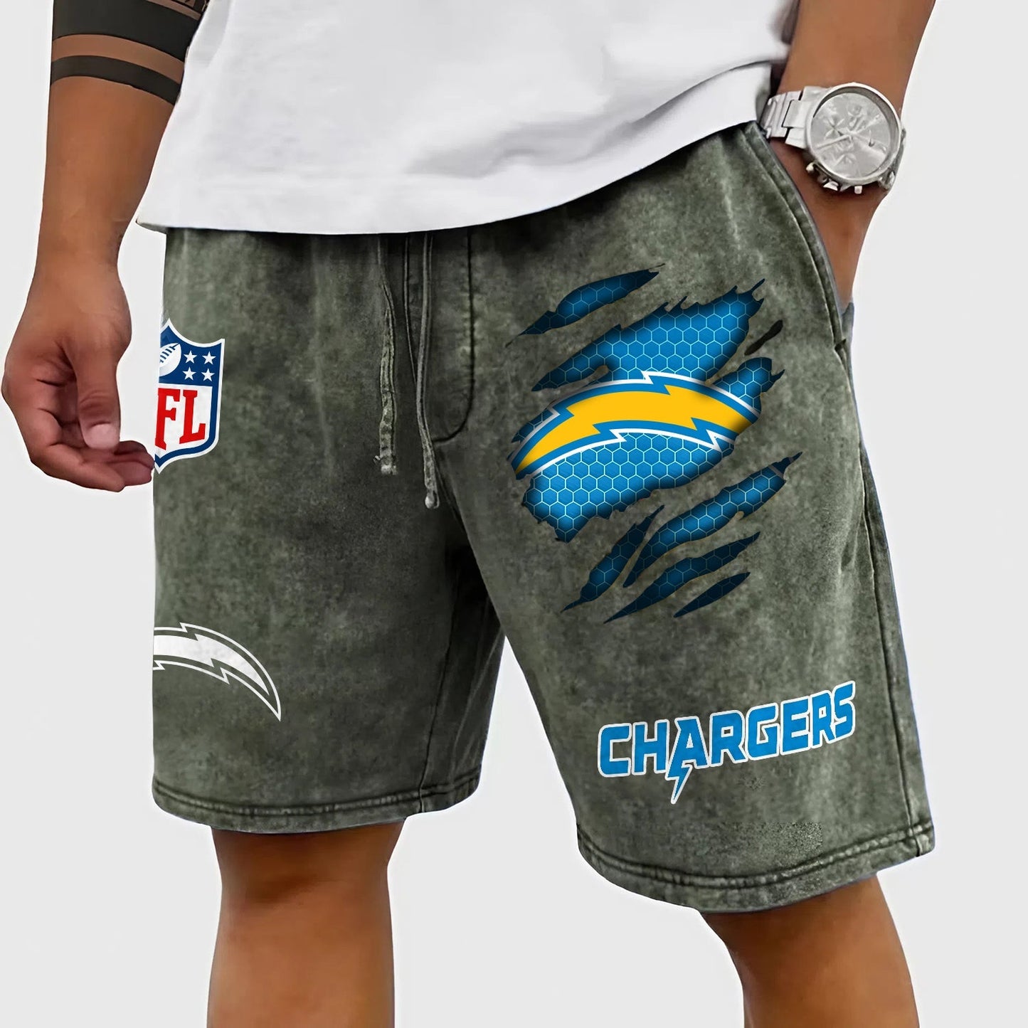 PREMIUM NFL X LAC CRACK SHORTS PANT FOR SUMMER HOLIDAY 130426 NDT NHM