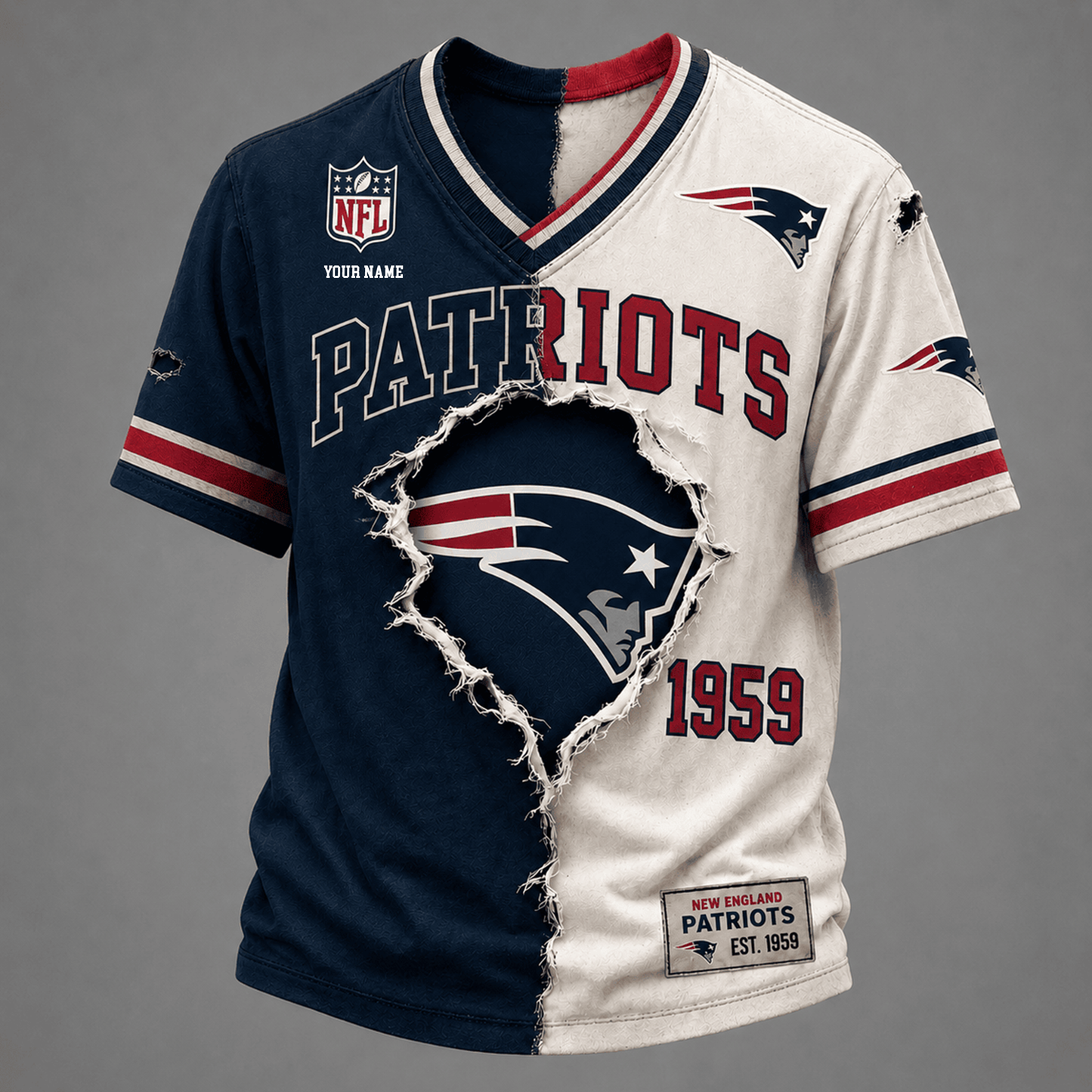 PREMIUM NFL X NEP GAME DAY V-Neck T Shirt FOR SUMMER HOLIDAY NDT VHM 050626