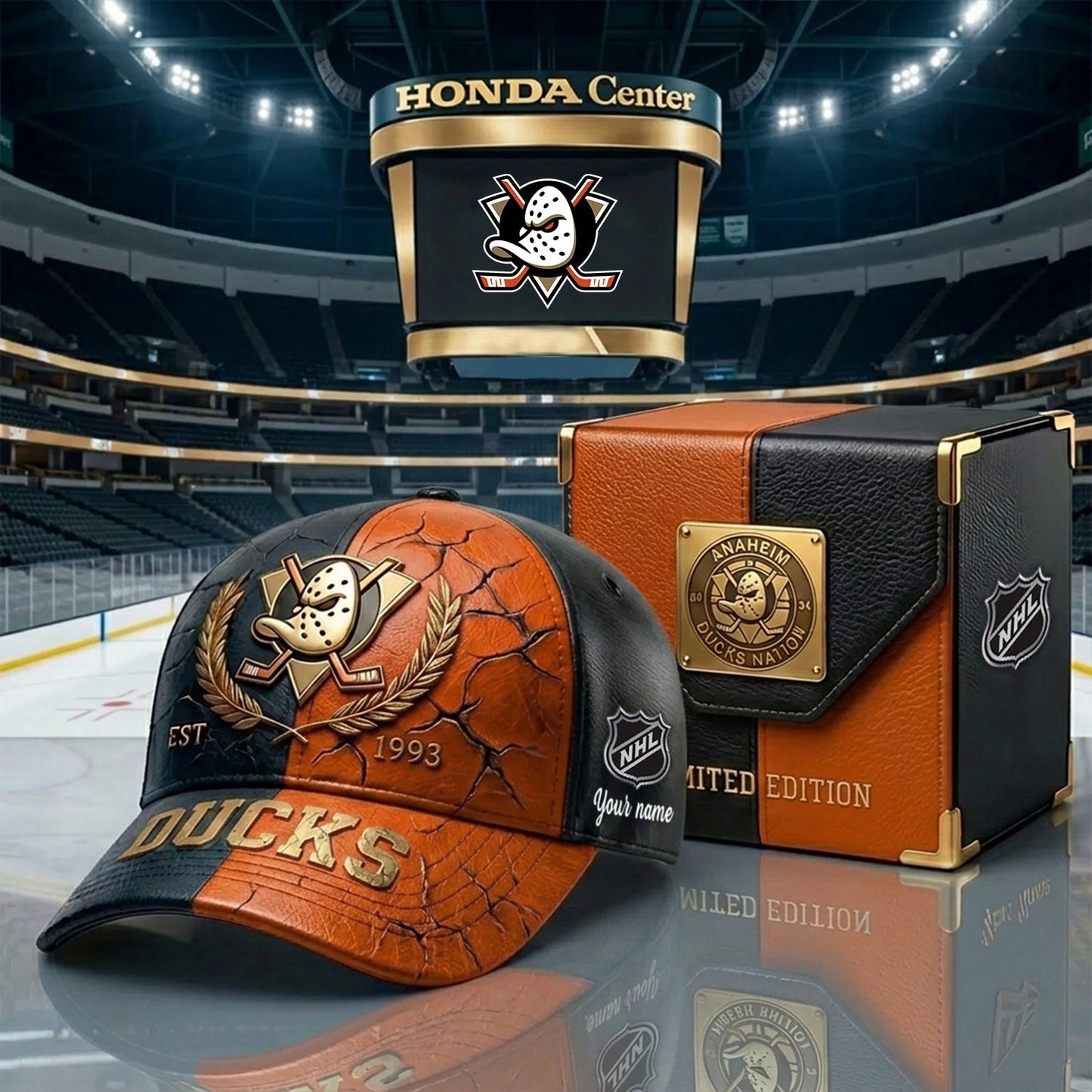 PREMIUM NHL X AD CRACK CUSTOM NAME V6 HAT NDT NHM 230426