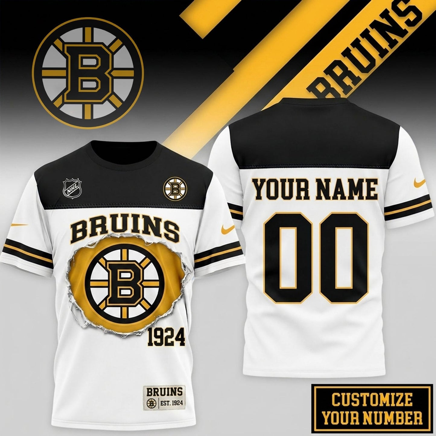 PREMIUM NHL X BB BESPOKE CRACK SHIRT LIMITED EDITIONS NDT NHM 300526