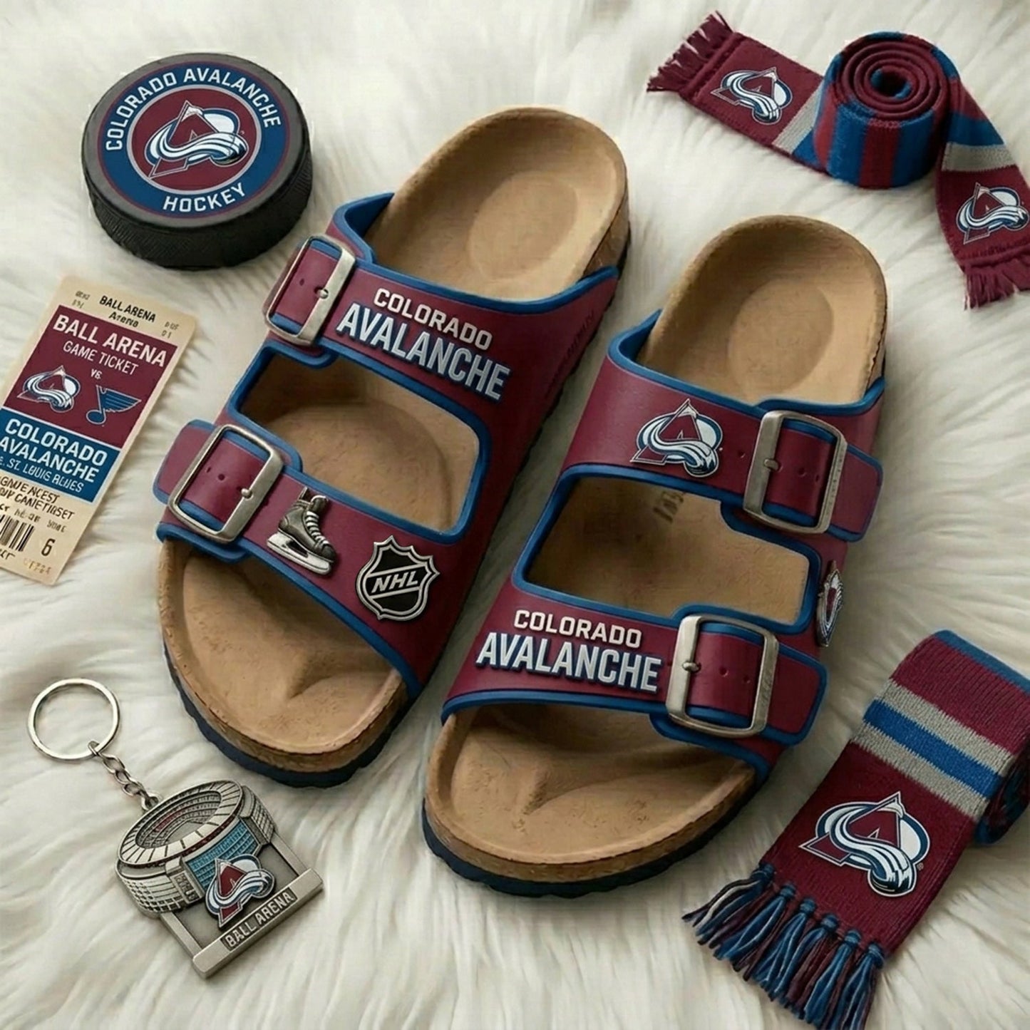 PREMIUM NHL X CA Birken-Inspired Double-Strap Sandals For Summer Holiday V3 NDT NHM 180526