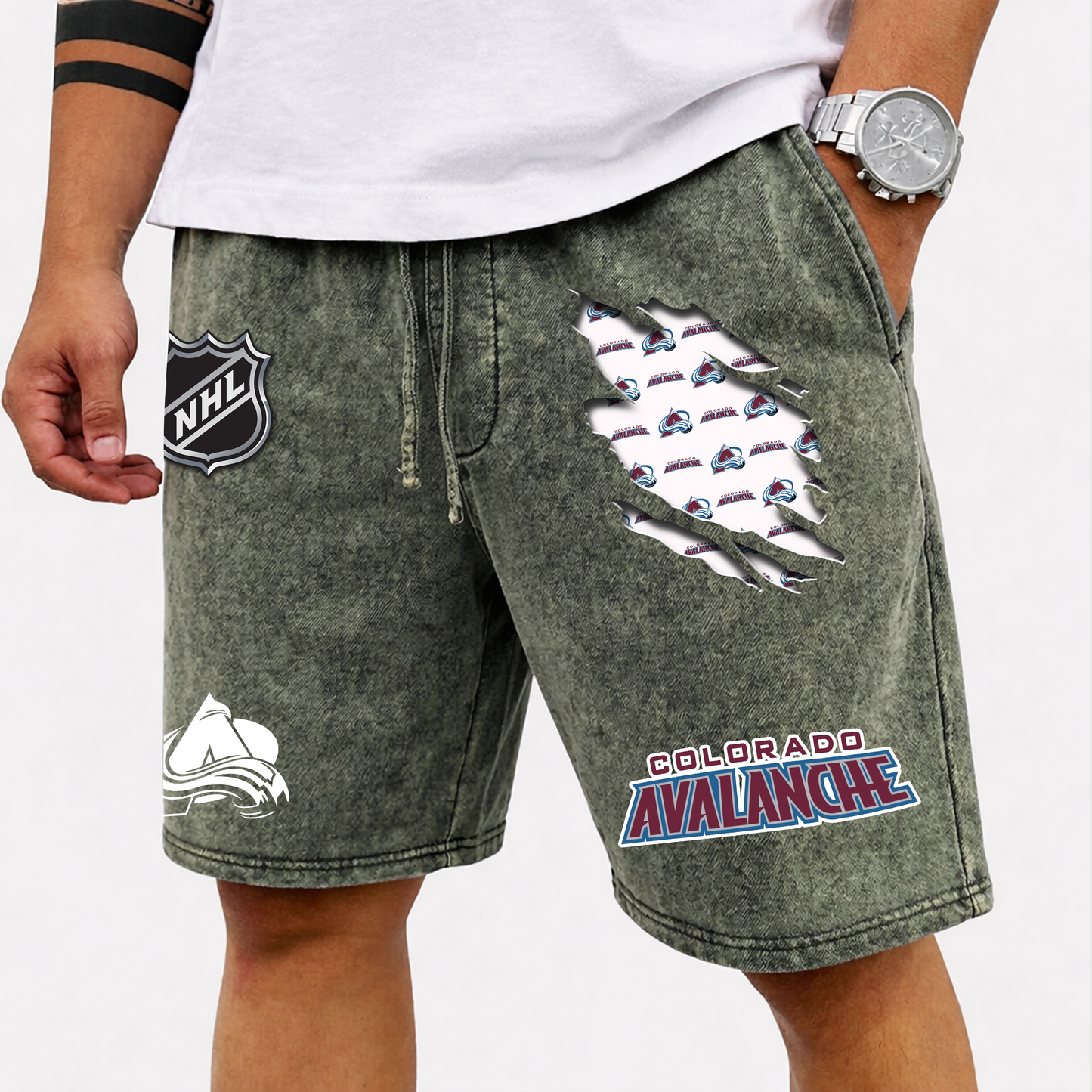 PREMIUM NHL X CA WASH SHORT FOR SUMMERS HOLIDAY V2 NDT VHM 080426