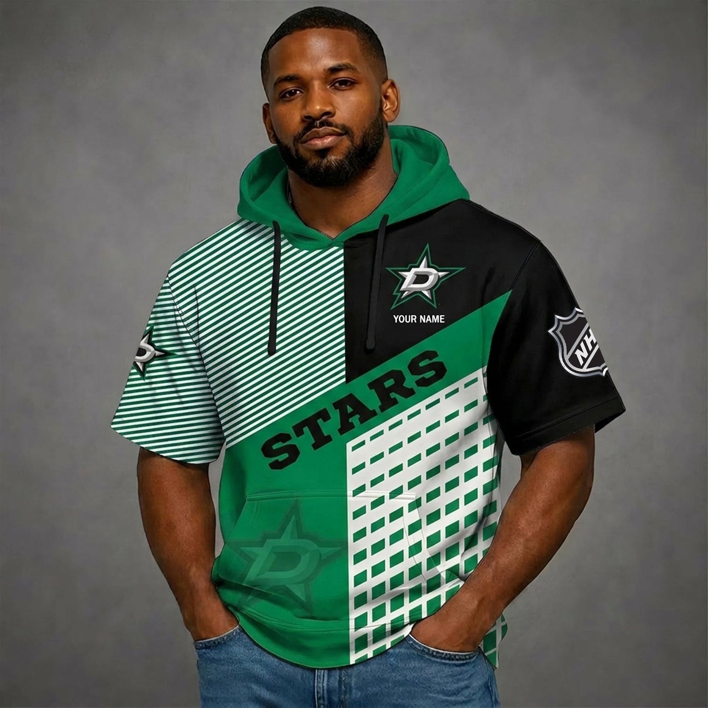 PREMIUM NHL X DS Short Sleeve Hoodie SHIRT FOR SUMMER HOLIDAY V3 NDT NHM 180526