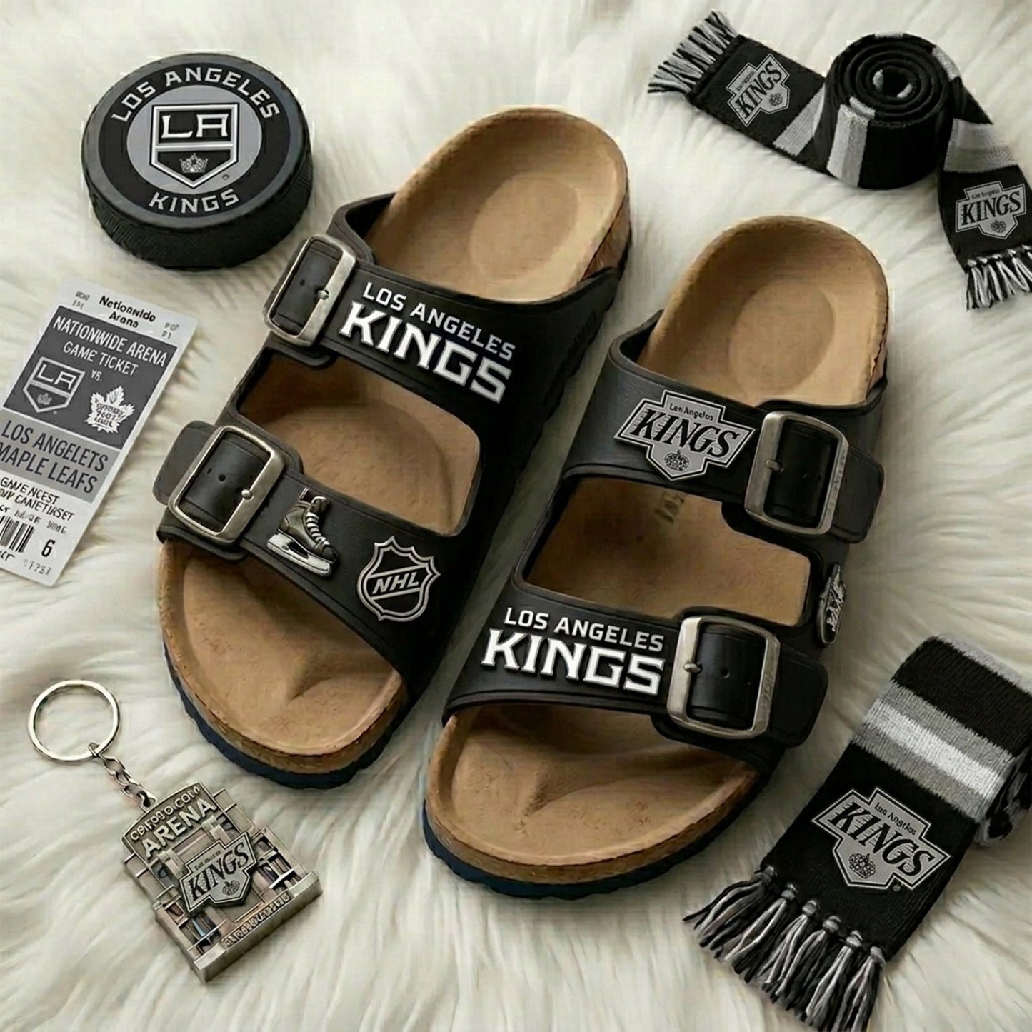 PREMIUM NHL X LAK Birken-Inspired Double-Strap Sandals For Summer Holiday V3 NDT NHM 180526