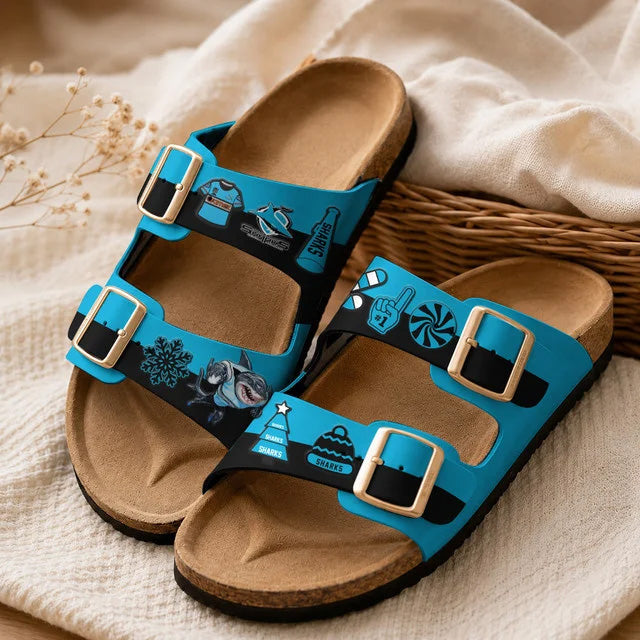 PREMIUM NRL X CSS Birken-Inspired Double-Strap Sandals For Summer Holiday NDT NTN 80526
