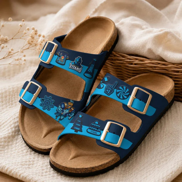 PREMIUM NRL X GCT Birken-Inspired Double-Strap Sandals For Summer Holiday NDT NTN 80526
