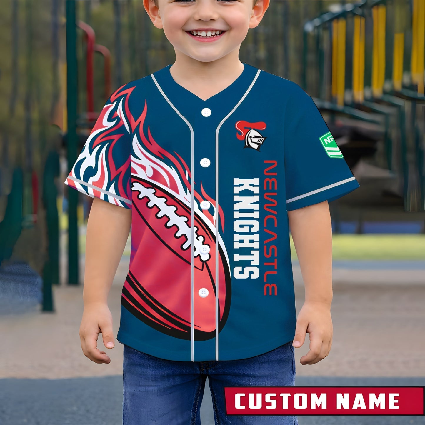 PREMIUM NRL X NK New Youth Baseball Jersey Limited Editions NDT LVH