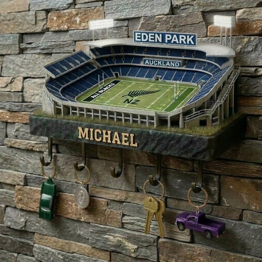 PREMIUM SRP X BLU Stadium Wood Key Hanger Limited Editions NDT NTN