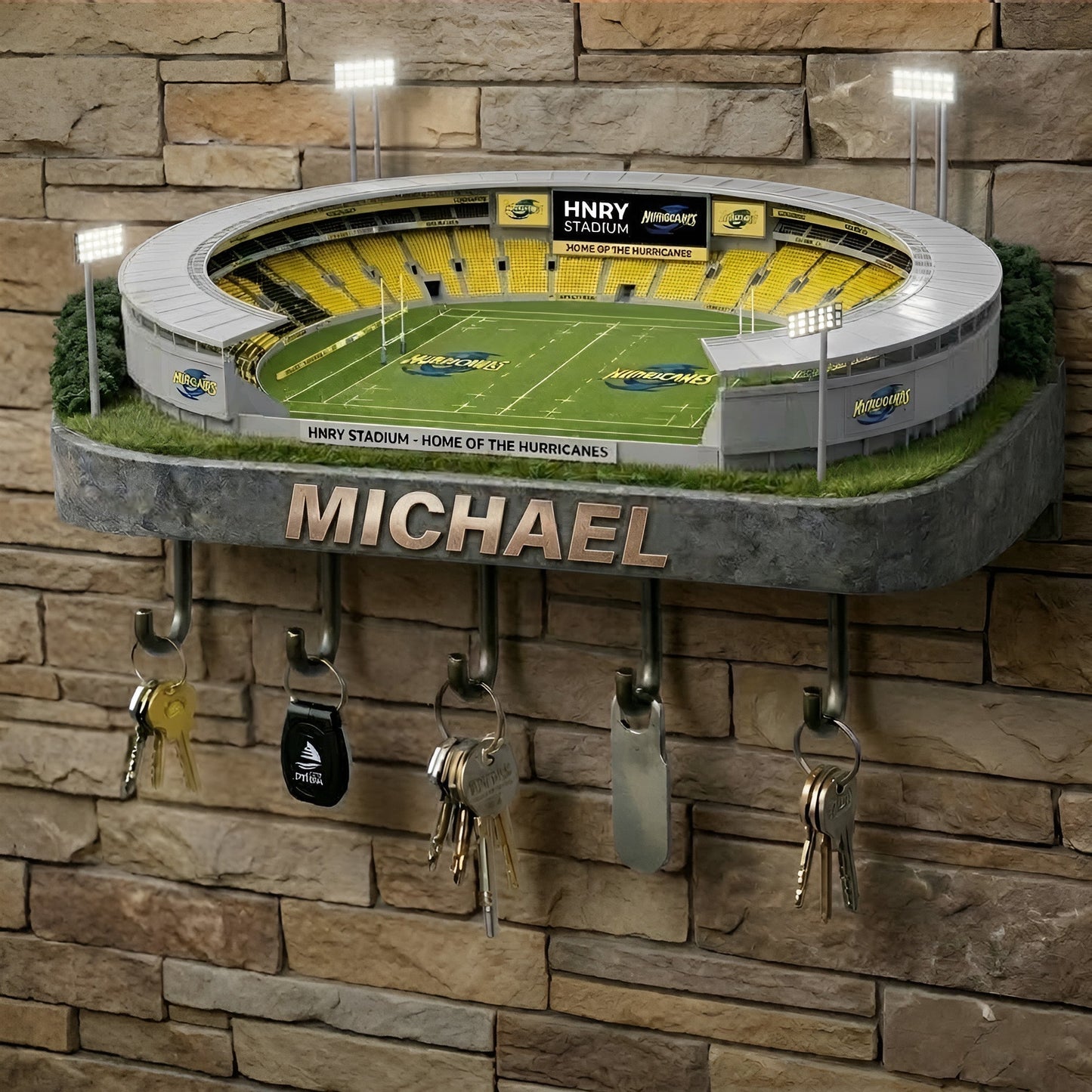 PREMIUM SRP X HUR Stadium Wood Key Hanger Limited Editions NDT NTN