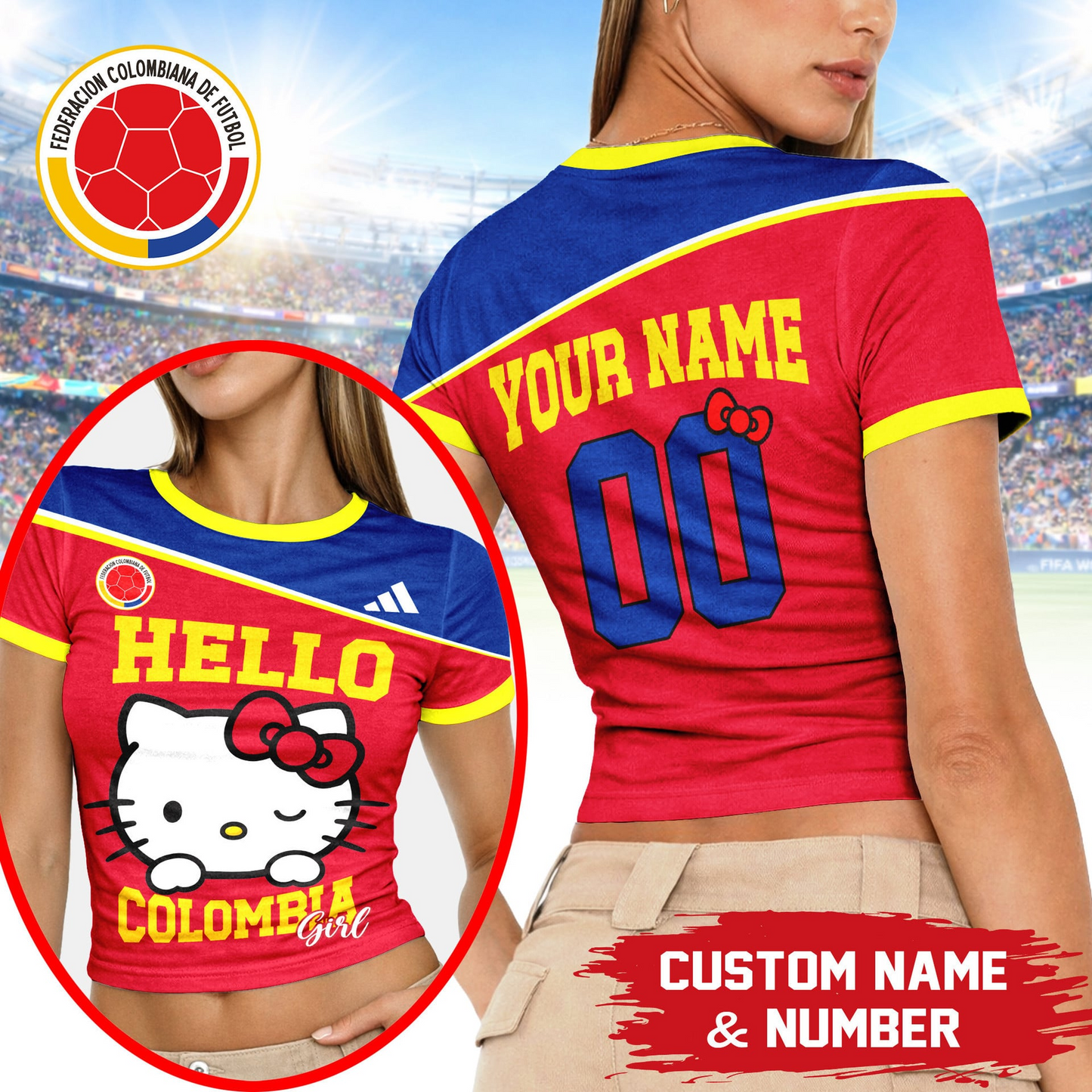 PREMIUM WC26 X COL Play Cute 3D Baby Tee NDT VHM 190526