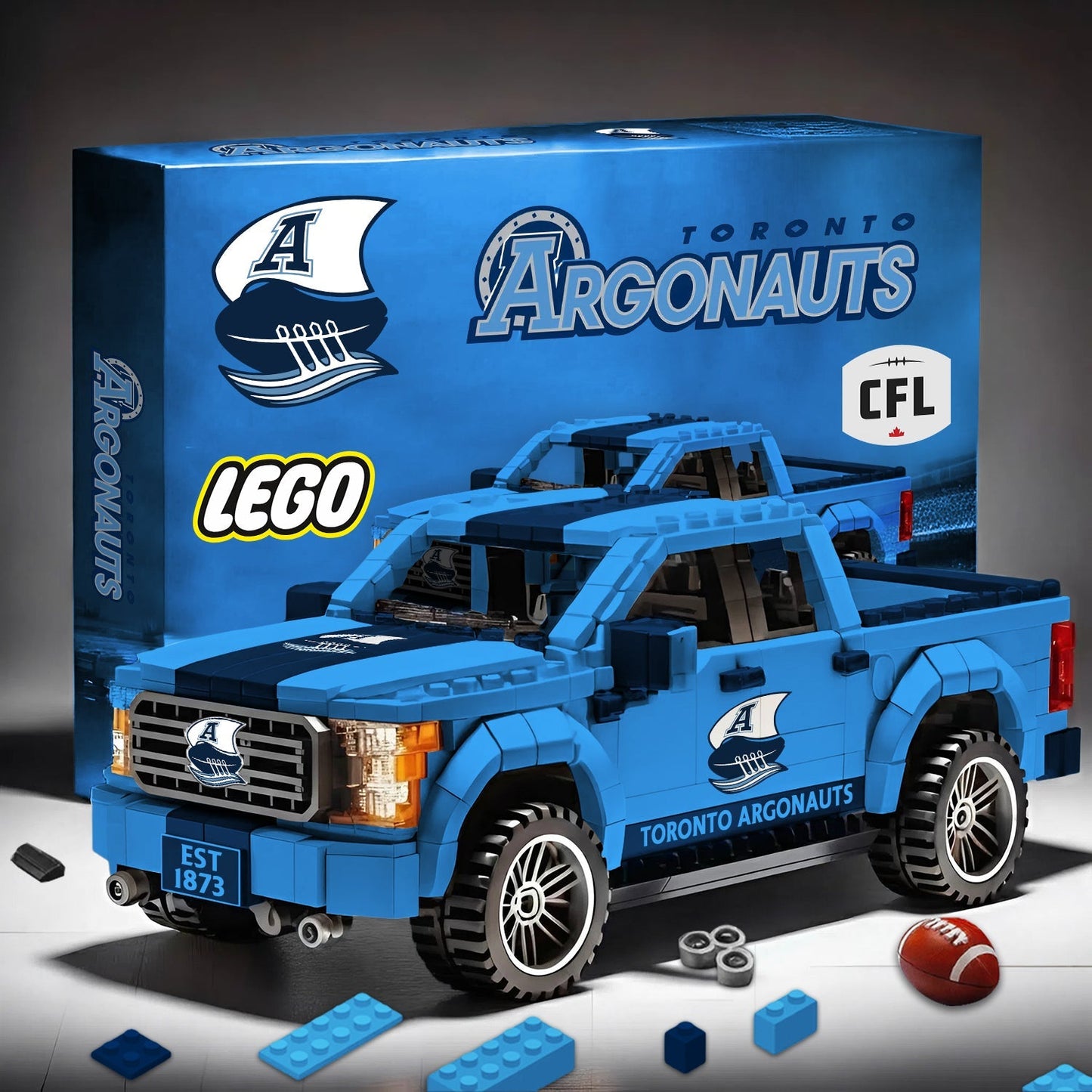 PREMIUM CFL X TA ANNIVERSARY 68TH 3D RACING TRUCK BRICK TOY NDT NHM 020426