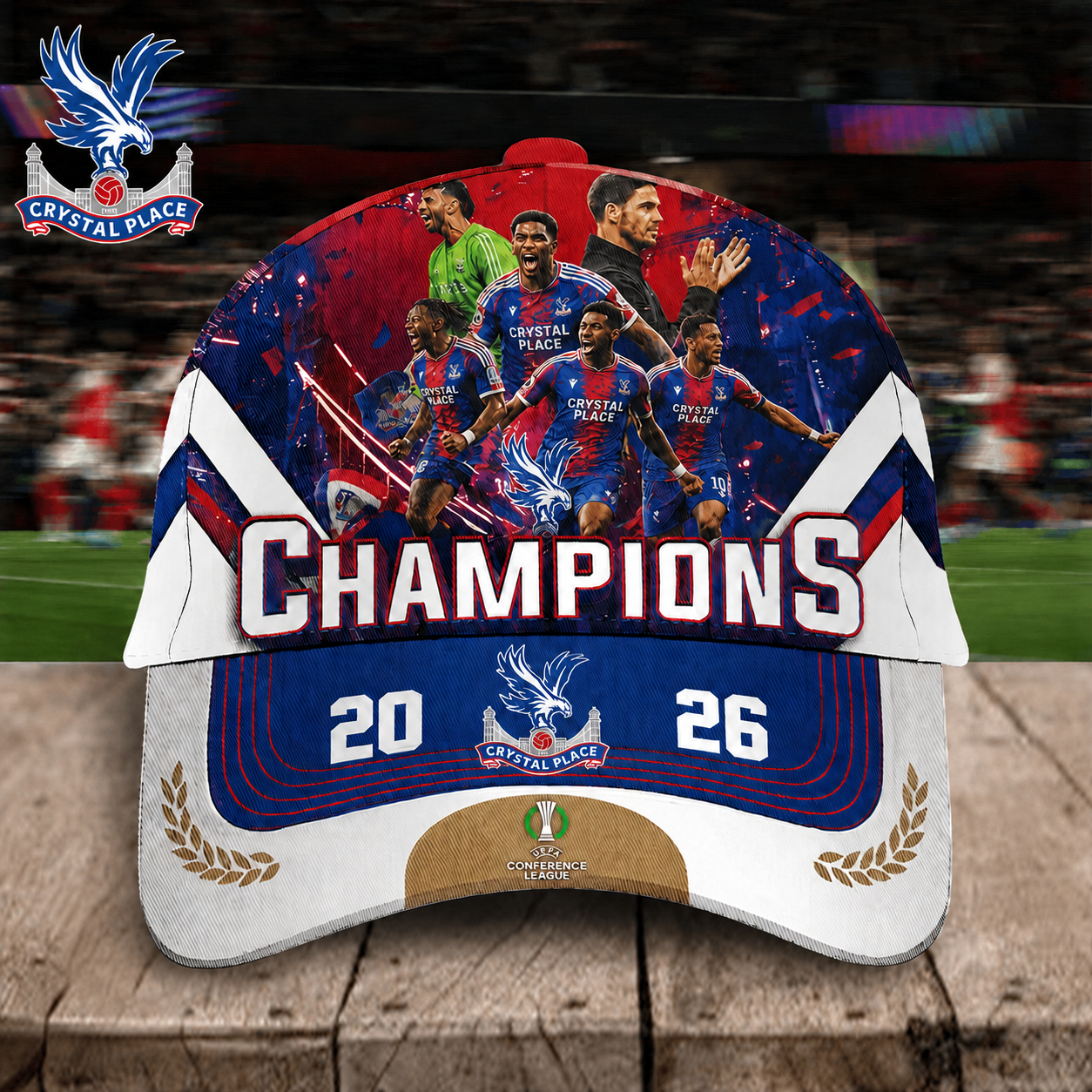 PREMIUM CRY X THANK FOR MEMORIES UEFA Conference League Winners HAT V3 NDT LVH 290526