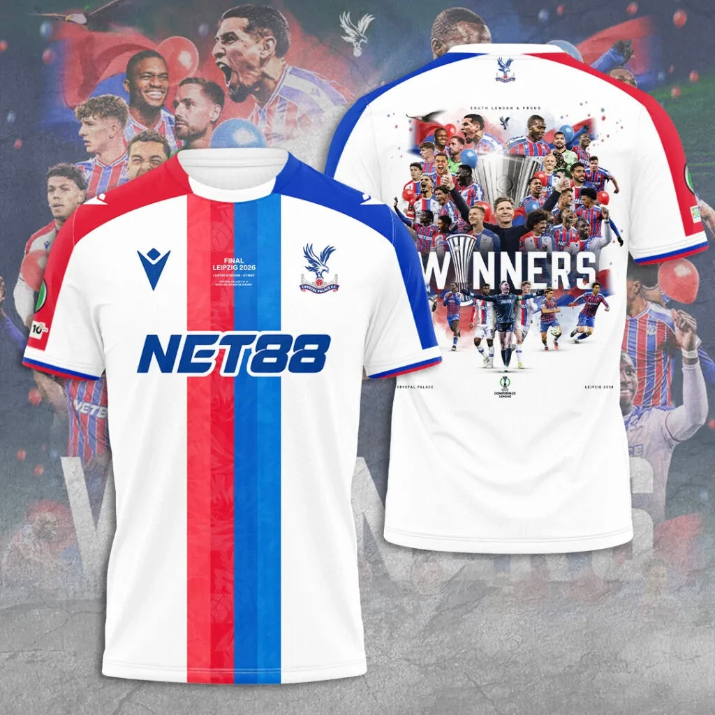PREMIUM CRY X THANK FOR MEMORIES UEFA Conference League Winners Shirt V66 NDT LVH 280526
