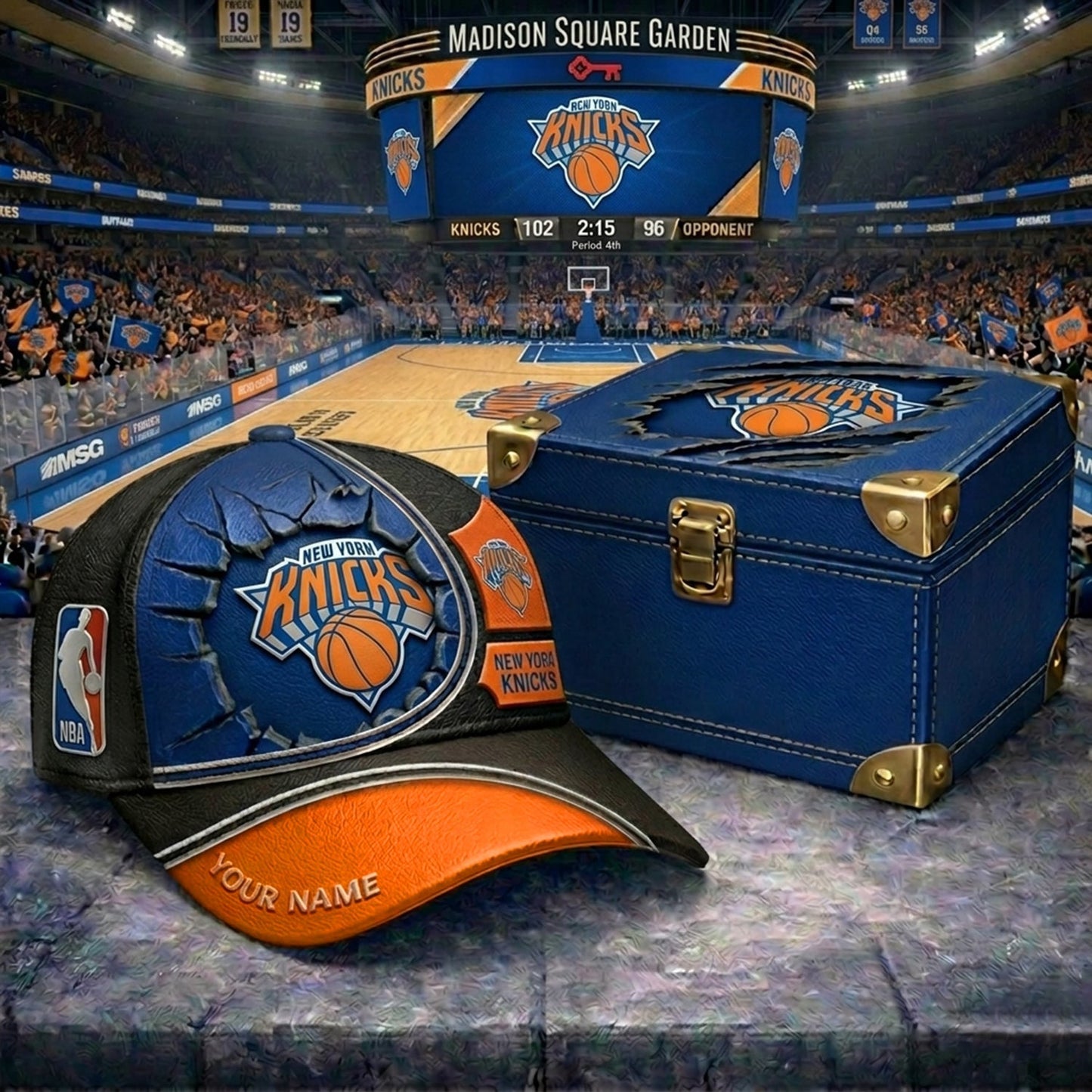 PREMIUM NBA X NYK THANK FOR MEMORIES CUSTOME HAT V6 LIMITED EDITION NDT NHM 300526
