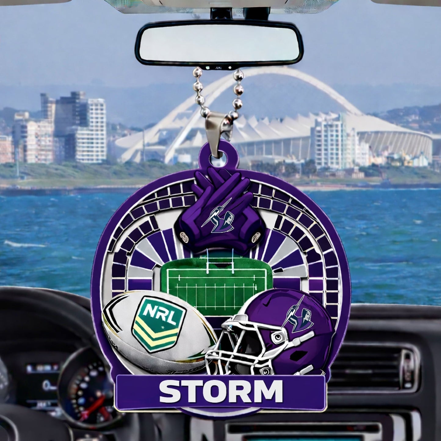 PREMIUM NRL X MS 3D STADIUM ON-BOARD GLORY ORNAMENT LIMITED EDITION NDT NHM 100326