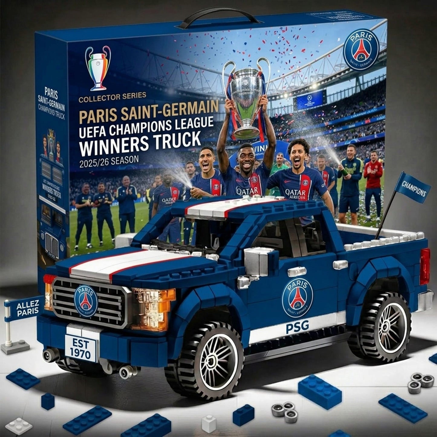 PREMIUM PSG X Thanks for the Memories 5D BUILDING BLOCLK Champion NDT NHM 010626