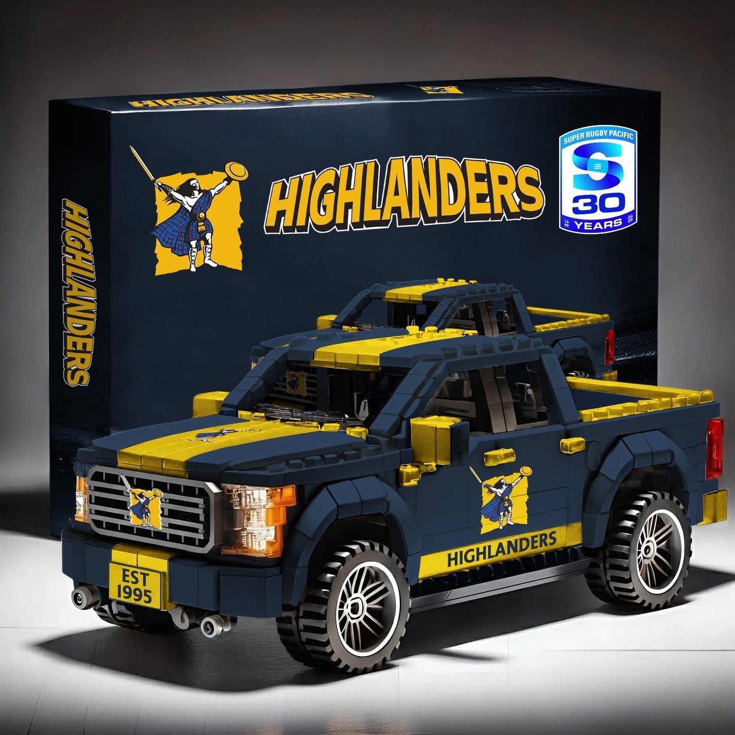 PREMIUM SRP X HIG 3D Racing Truck Model Building Block Set NDT NHM 160326