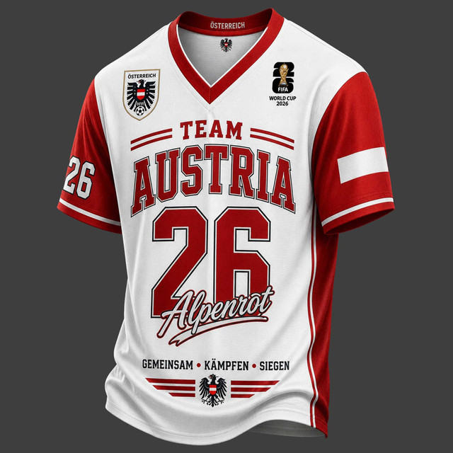 PREMIUM WC 2026 X AUST V-Neck Jersey LIMIED EDITIONS NDT VHM 190526