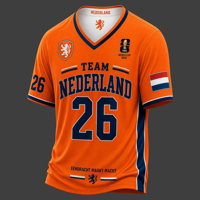 PREMIUM WC 2026 X NET V-Neck Jersey LIMIED EDITIONS NDT VHM 190526