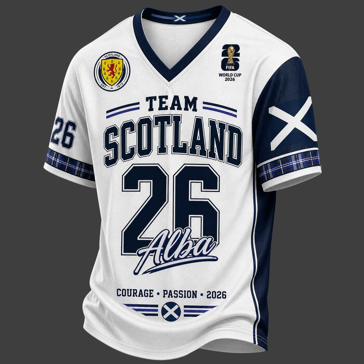 PREMIUM WC 2026 X SCO V-Neck Jersey LIMIED EDITIONS NDT VHM 190526