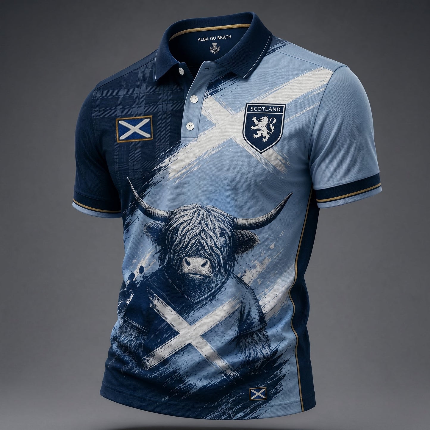 PREMIUM WC 26 x SCOT Team Pride V-Neck POLO Shirt V03 NDT VHM 10626