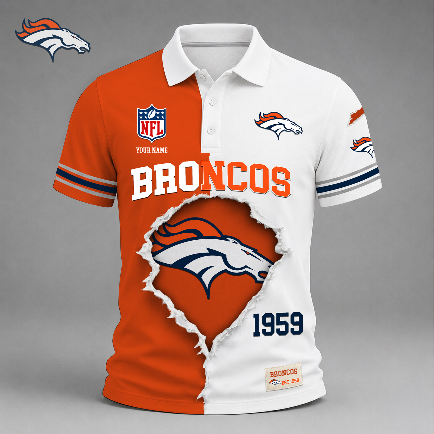 Premium NFL X DB Game Day Streetwear V-neck Shirt NDT VHM 040626