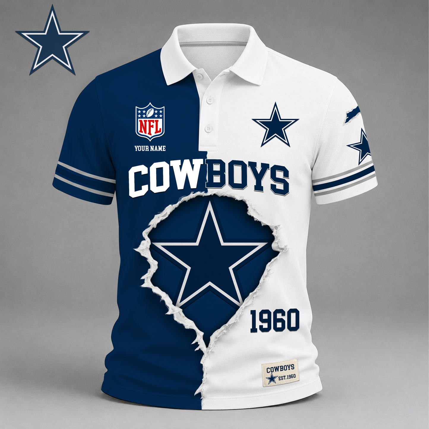 Premium NFL X DC Game Day Streetwear V-neck Shirt NDT VHM 040626