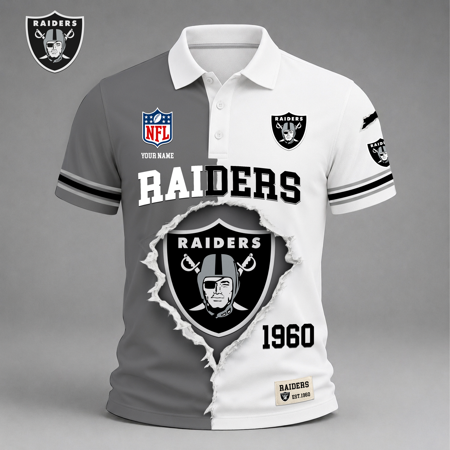 Premium NFL X LVR Game Day Streetwear V-neck Shirt NDT VHM 040626