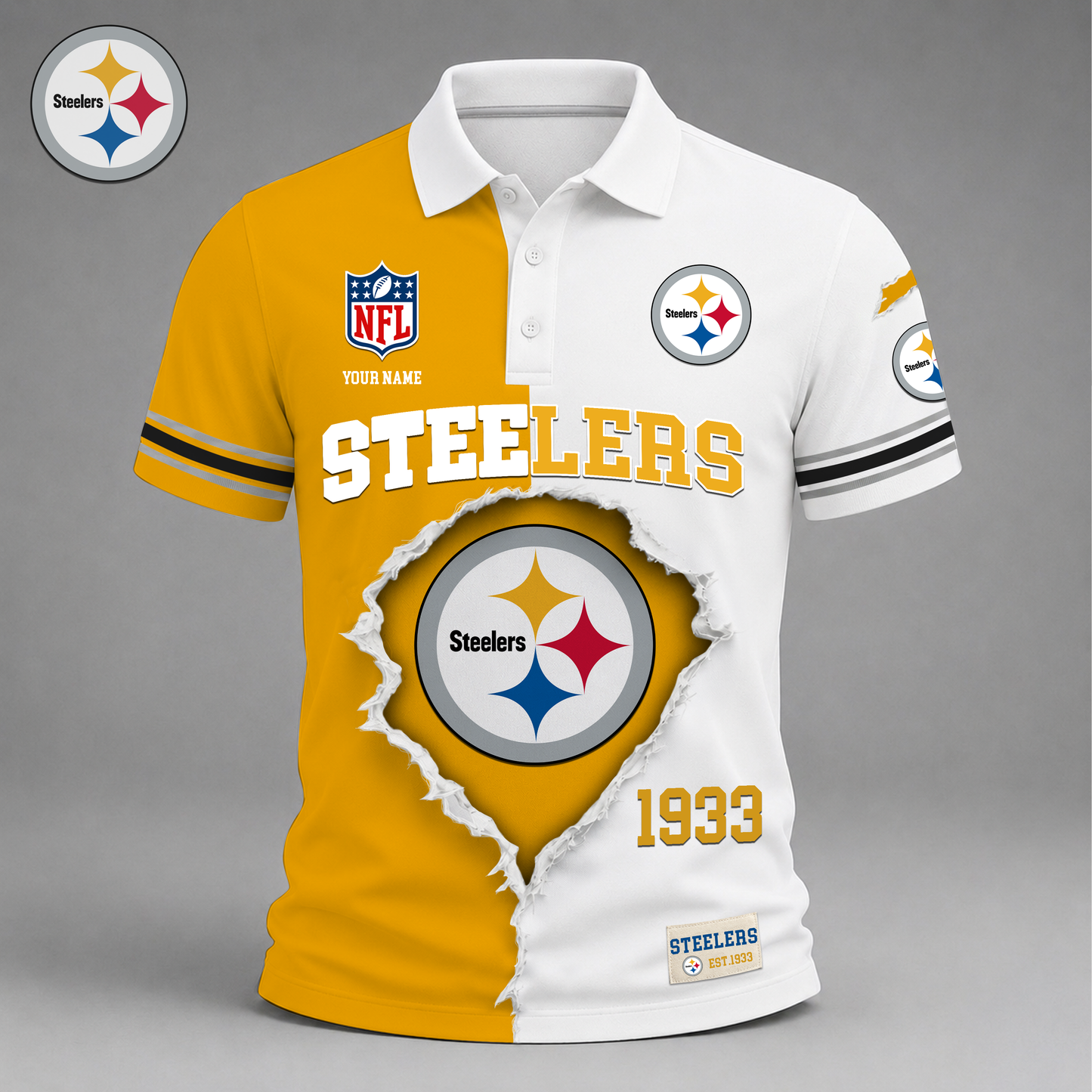 Premium NFL X PS Game Day Streetwear V-neck Shirt NDT VHM 040626