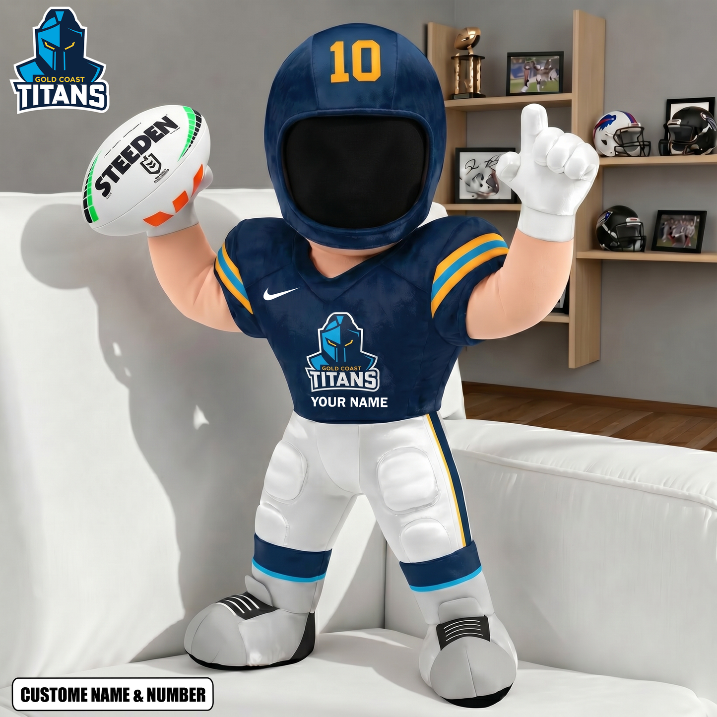 PREMUM NRL X GCT Players Custom Shape Pillow Gifts FOR FAN NDT VHM 260526