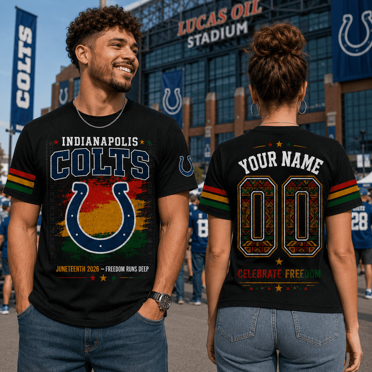 Premium NFL X IC Juneteenth 2026 Shirt Personalized Gift For Fan NDT VHM 090626