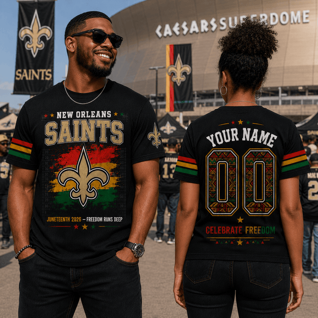 Premium NFL X NOS Juneteenth 2026 Shirt Personalized Gift For Fan NDT VHM 090626