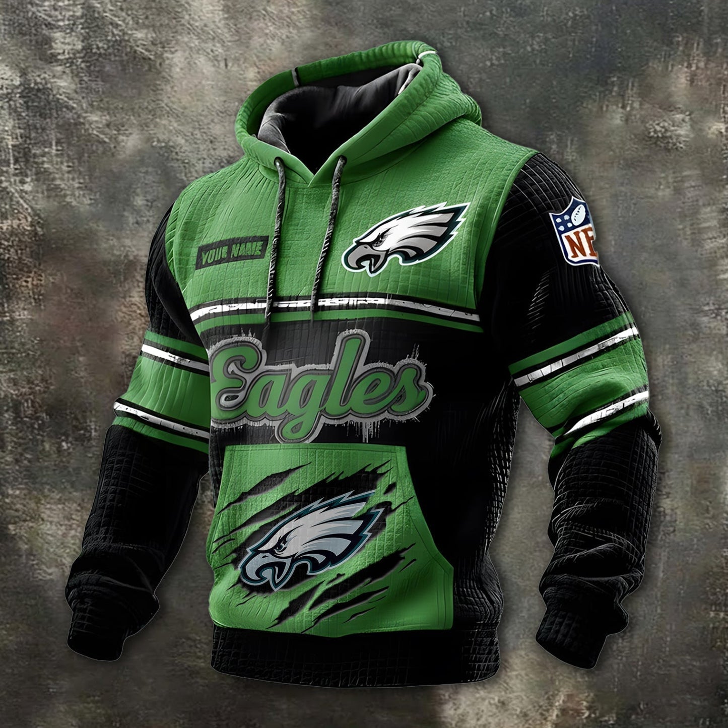 Premium NFL X PE Western heritage Waffle Hoodie For Personalized NDT LVH