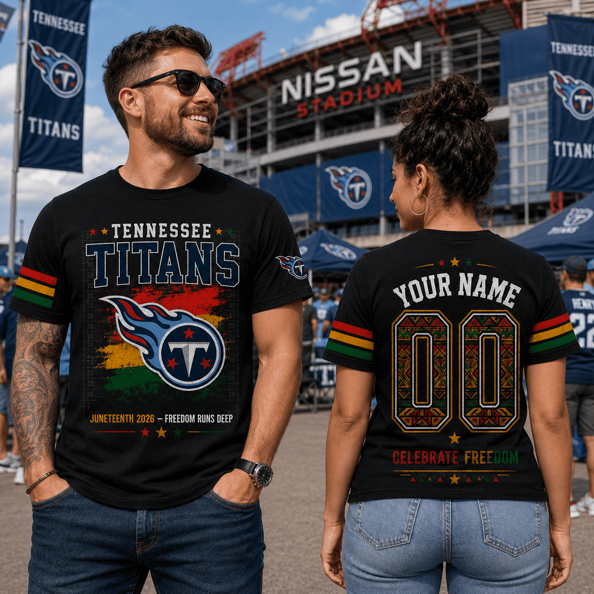 Premium NFL X TT Juneteenth 2026 Shirt Personalized Gift For Fan NDT VHM 090626