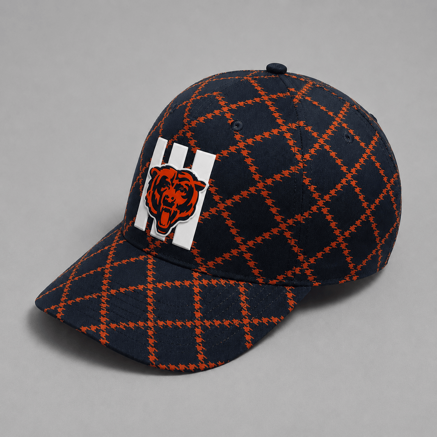 Premium NFL x CHI Game Day Geometric Pattern Baseball 300626