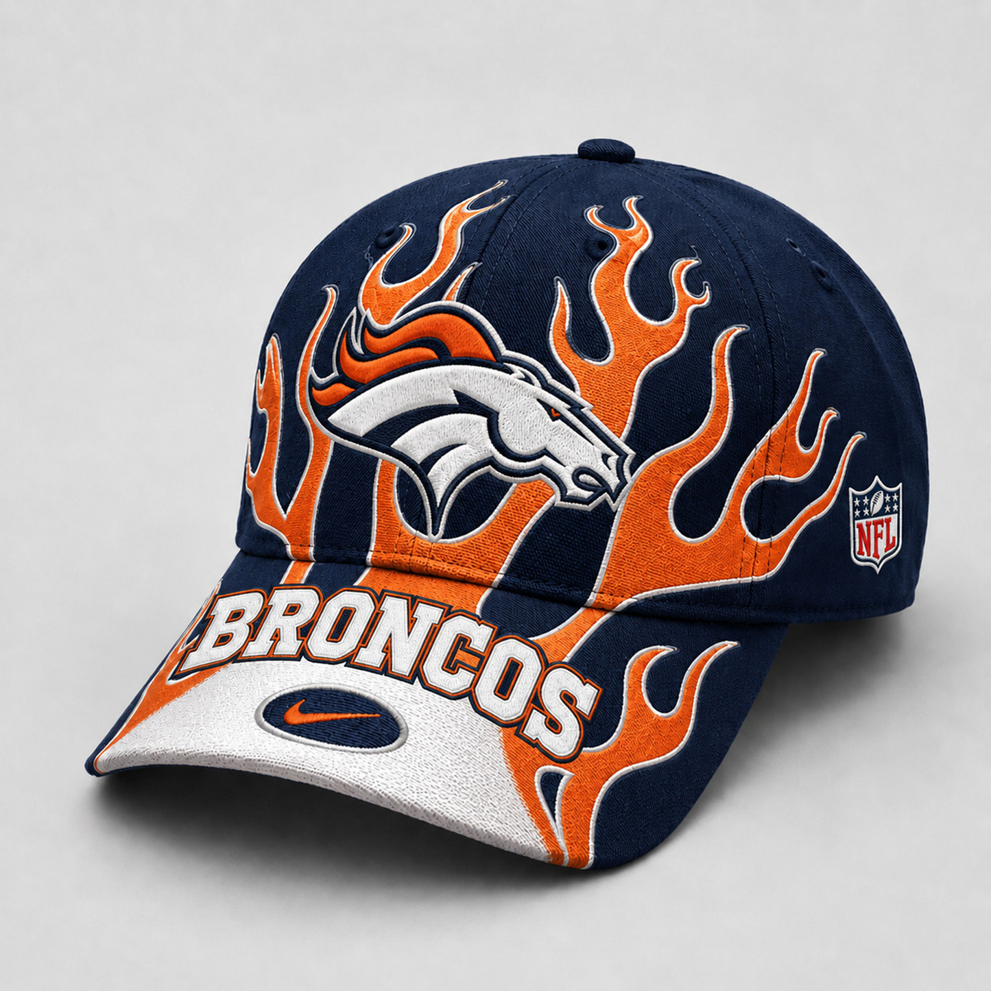 Premium NFL x DEN Game Day Flame Cap 260626