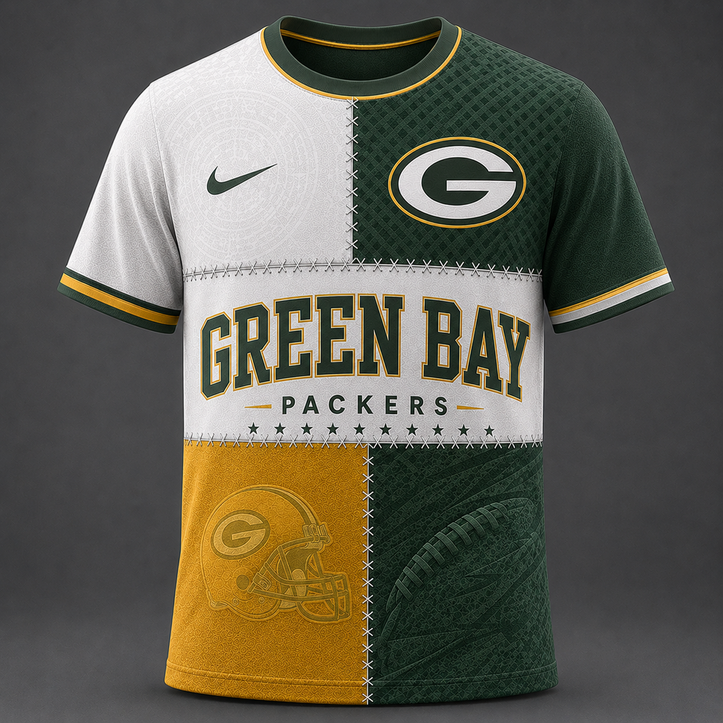 Premium NFL x GB Team Inspired T-Shirt 250626