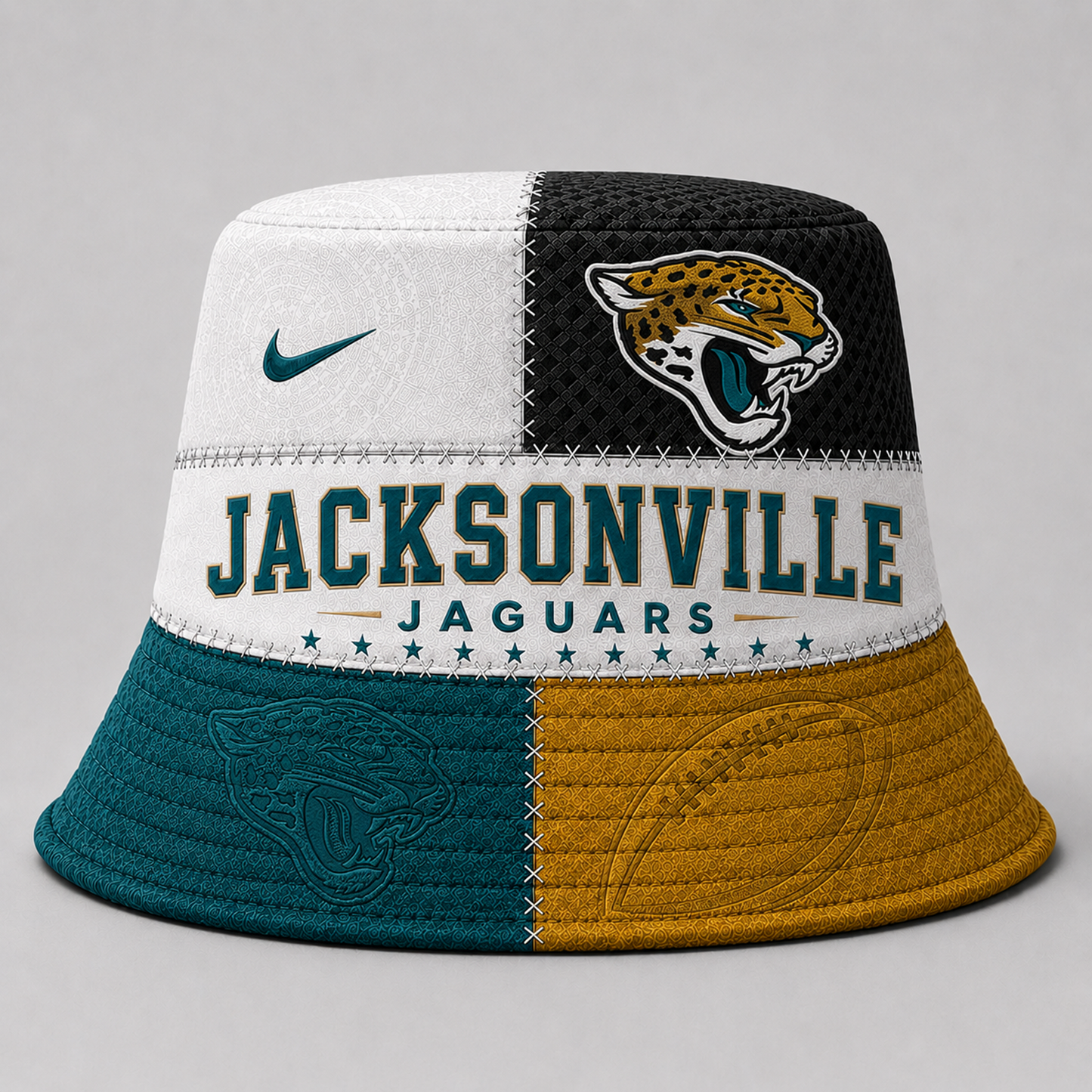 Premium NFL x JAX Team Inspired Bucket Hat DATND TANTD 290626