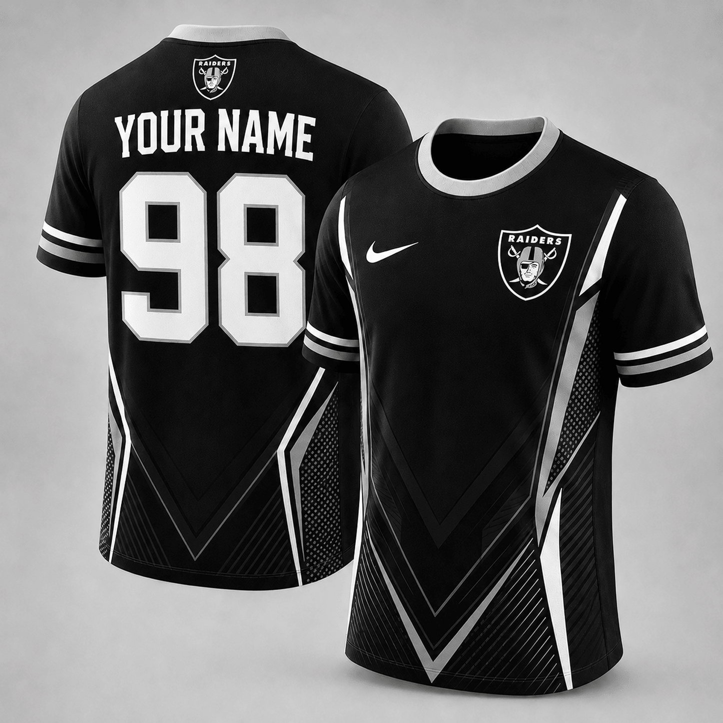 Premium NFL x LVR Custom Name Number Personalized Athletic T-Shirt 220626