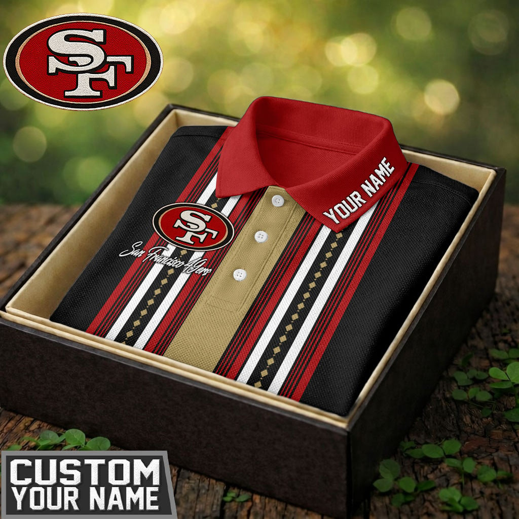 Premium NFL x SF49 Legacy Sport Custom Polo NDT VHM