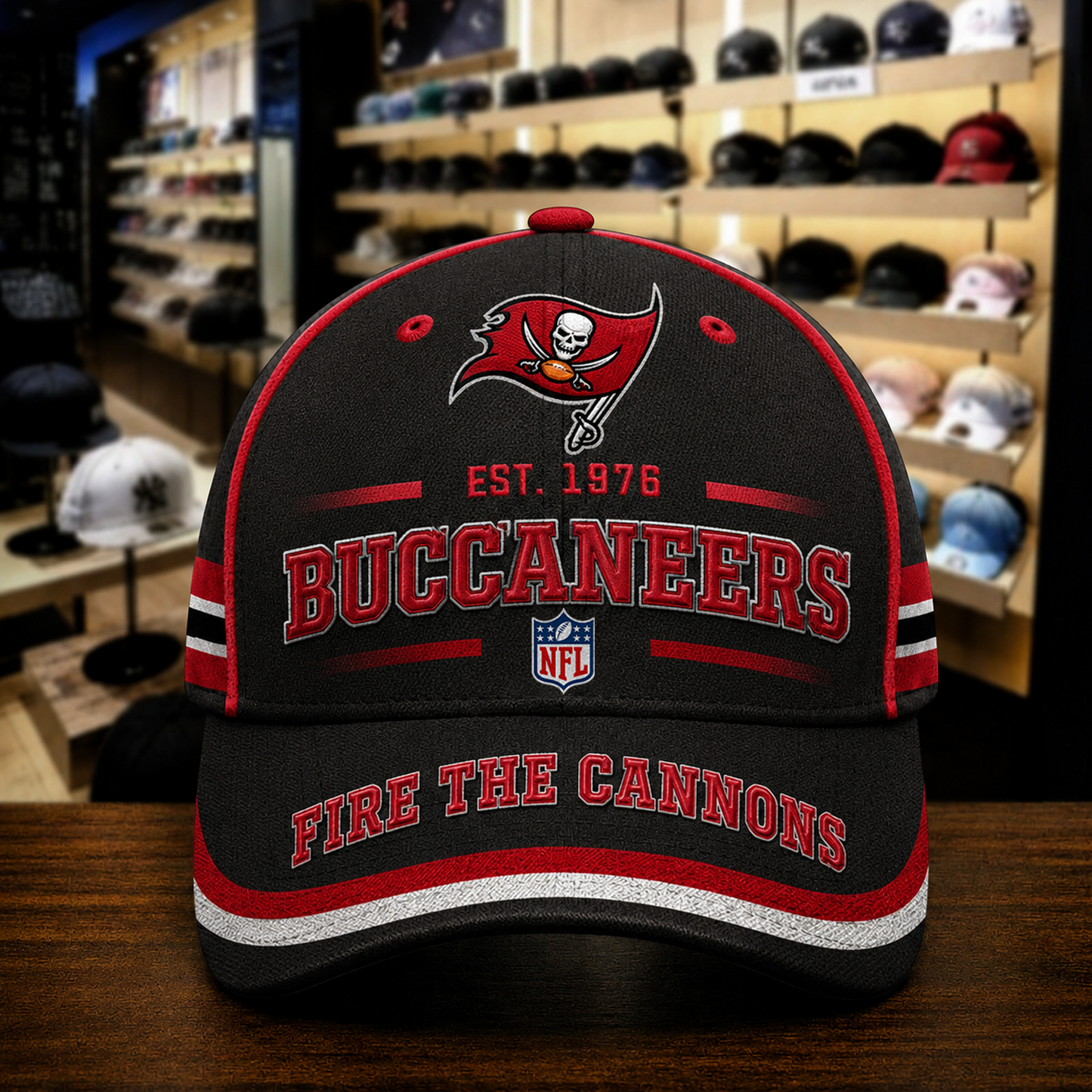 Premium NFL x TB Cap For Fan 230626
